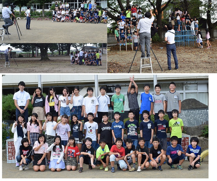 ６年生集合写真 白方小学校 - 須賀川市教育ポータル